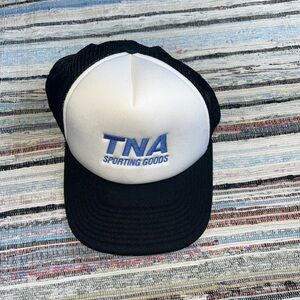TNA blue & white trucker hat